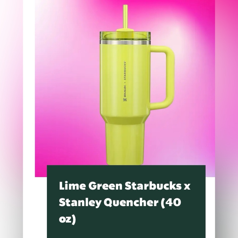 Starbucks/Stanley Quencher 40oz